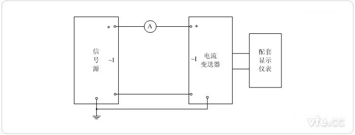 數(shù)字輸出電流變送器校準接線圖 數(shù)字輸出電流變送器校準接線圖