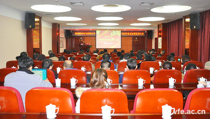 湖南銀河電氣召開(kāi)2018年度工作總結(jié)暨表彰大會(huì) 湖南銀河電氣召開(kāi)2018年度工作總結(jié)暨表彰大會(huì)