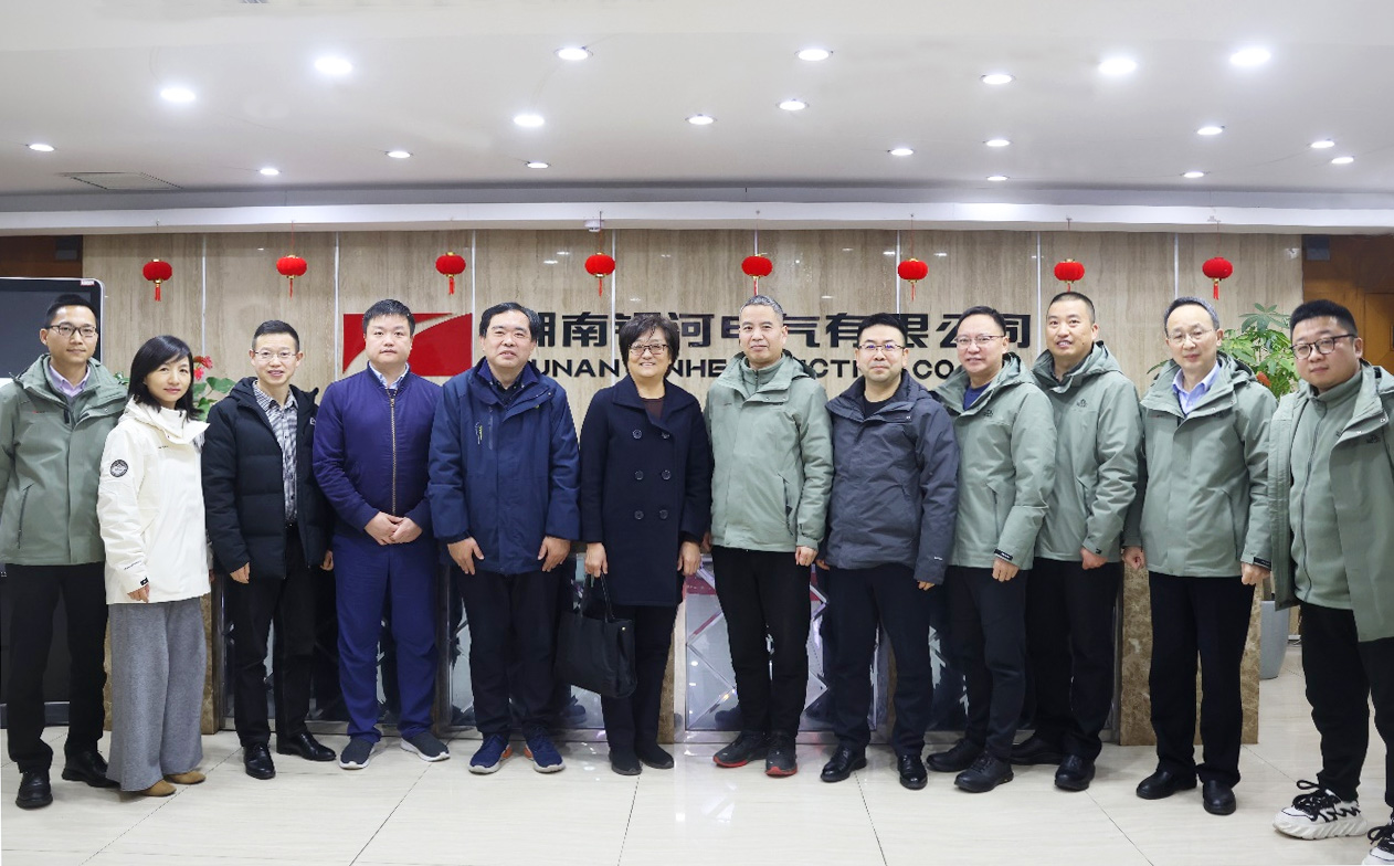 威勝集團訪問湖南銀河電氣有限公司